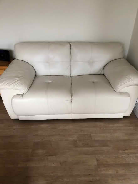 Photo of free 2 Seater Leather Settee (BR2) #1