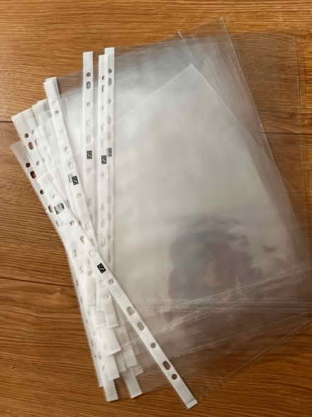 Photo of free Box of plastic wallets (Clapham SW4) #1