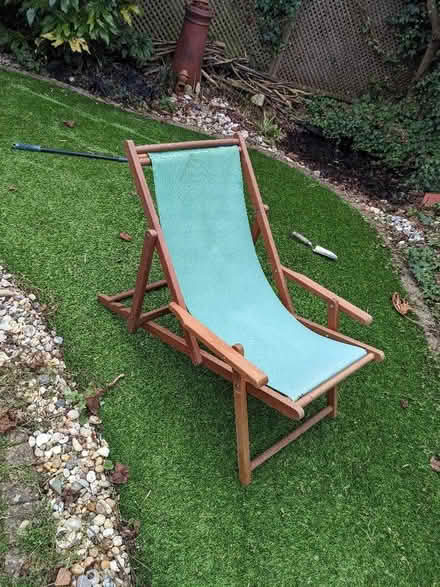 Photo of free Collapsible deck chair (Springfield CM1) #1
