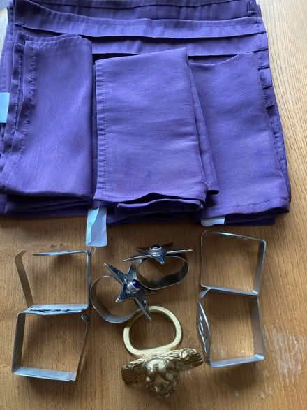 Photo of free Table runner , napkins and napkin rings (Garstang PR3) #1