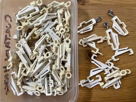 Photo of free Curtain rail hooks (Welling DA16) #1