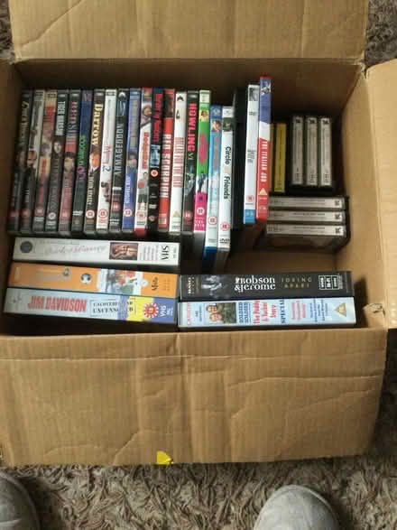 Photo of free Box of DVDs and videos (Salisbury SP1) #1