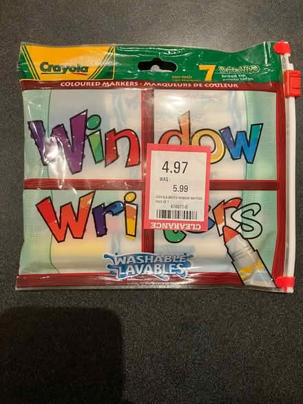 Photo of free Very old window writers 3pkgs (Crystal Beach) #1