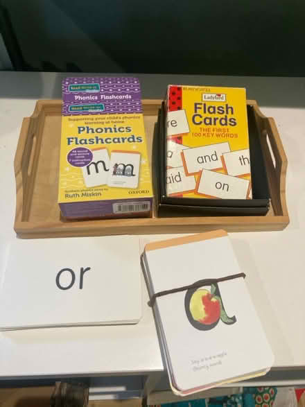 Photo of free Phonics flash cards (Welwyn AL6) #1
