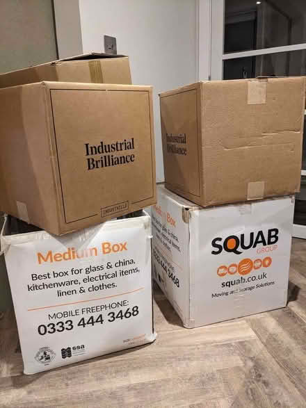Photo of free Moving / Storage boxes + wardrobe (CV37 Stratford upon Avon) #3