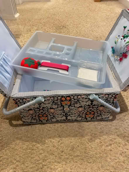 Photo of free Sewing basket (Mayford, Woking) #2