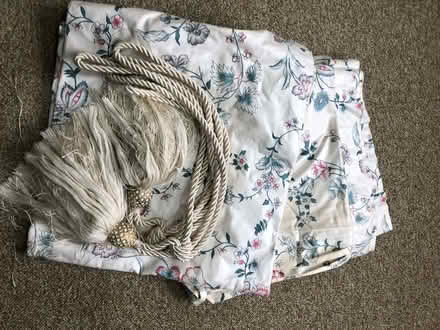 Photo of free 1 pair of patterned curtains (Coleshill HP7) #1