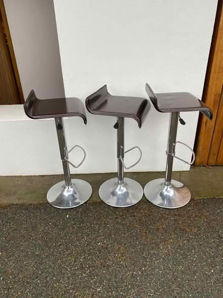 Photo of free 3 breakfast bar chairs (Ballybrack Shankill) #1