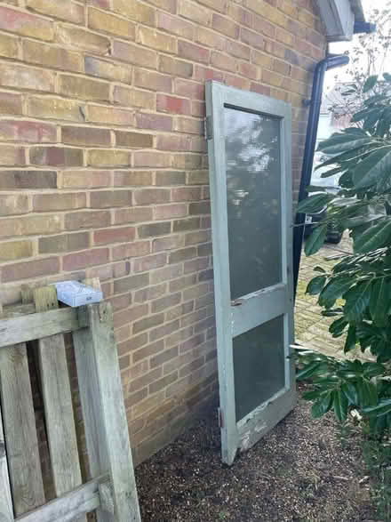 Photo of free Glass doors and windows in wooden frames (Hersham KT12) #2