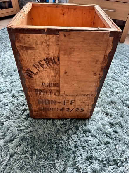 Photo of free Vintage tea chest (Letchworth SG6) #2