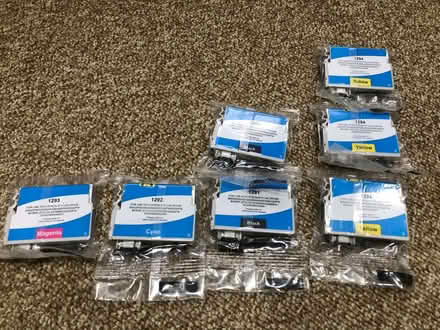 Photo of free EPSON Stylus Compatable Ink Cartridges (Coleshill HP7) #1