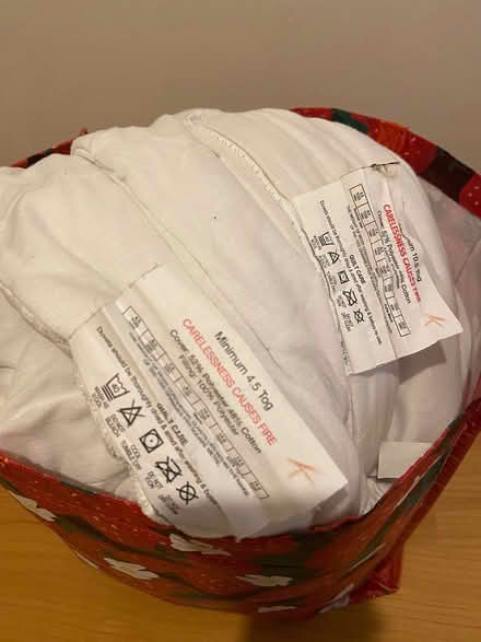 Photo of free Washed single size duvet (Brookfield PR2) #2