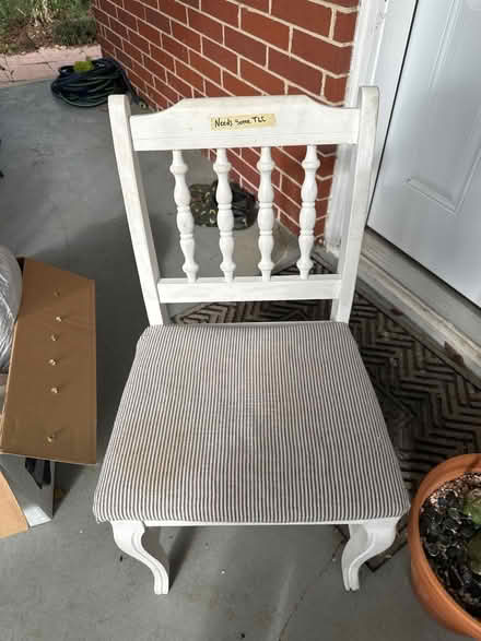 Photo of free Curb Alert - Project Chair (East Tallahassee) #1