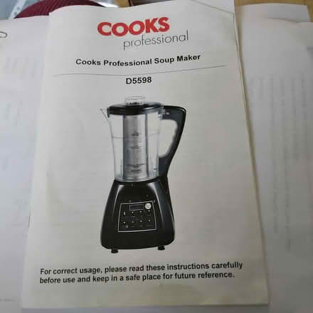 Photo of free Soup maker (Ramsden Heath CM11) #1