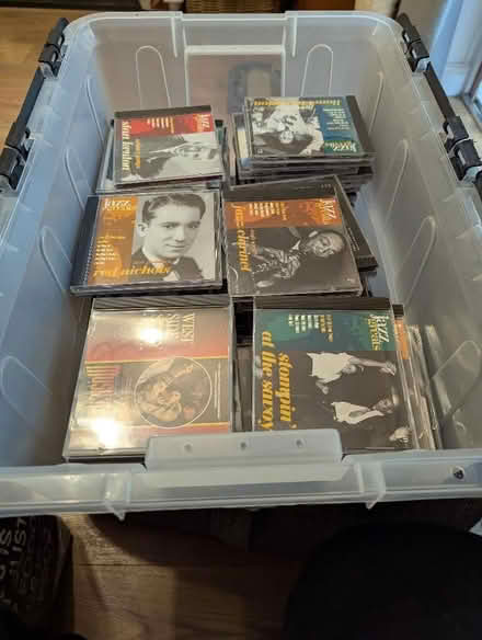 Photo of free Large box of Jazz CDs (Swarkestone DE73) #1