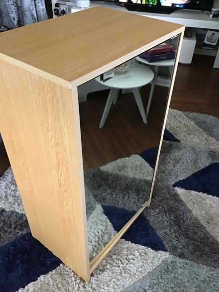 Photo of free Mirrored shoe/cupboard storage (Bedfont) #1