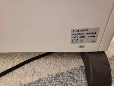 Photo of free Electric panel heater (Grays) #3