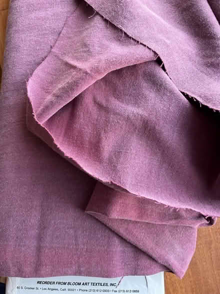 Photo of free 8 1/2 yds rustic Cotton fabric (West Berkeley) #1
