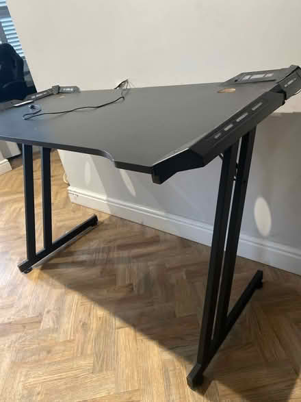 Photo of free Gaming desk with LEDs and chair (NG10 (Sandiacre)) #2