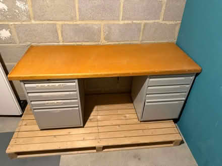 Photo of free Two Filing Cabinets and MDF worktop (West Hill BN1) #1