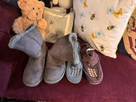 Photo of free 2 pairs shoes*- size 4 (NW10) #1