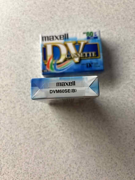 Photo of free Maxwell mini digital video cassettes (Chapel Row RG7) #2