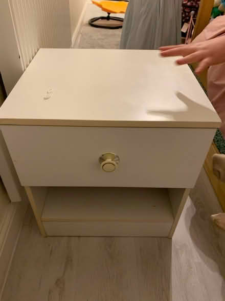 Photo of free Bedside table with drawer (Lifford, kings Norton B30) #1