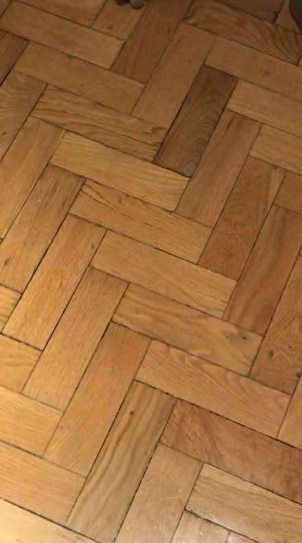 Photo of free 8 large bags Antique Oak Parquet (SW11 4RD) #1