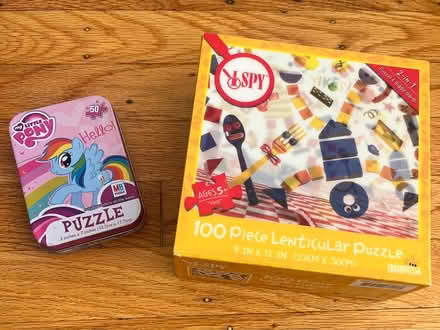 Photo of free 2 Jigsaw puzzles (complete) (Lawrence Expwy & Monroe Street) #1