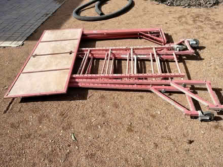 Photo of free Scaffolding metal scrap (Alameda) #1