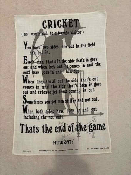 Photo of free Poster - Cricket Explained To A Foreigner (Coombe KT2) #1