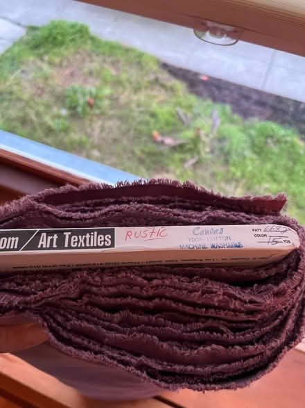 Photo of free 8 1/2 yds rustic Cotton fabric (West Berkeley) #3