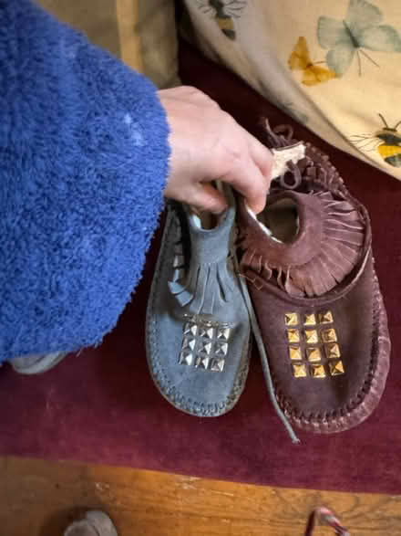 Photo of free 2 pairs shoes*- size 4 (NW10) #2