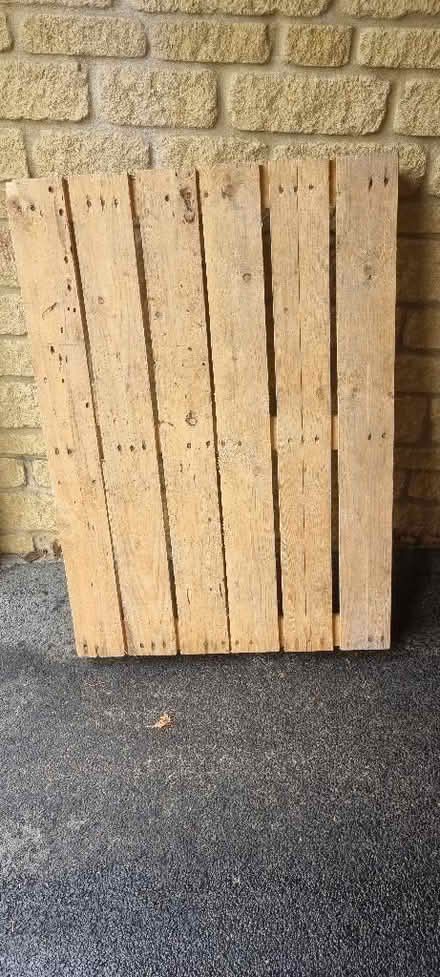 Photo of free Two wooden pallets (Stroud GL5) #1