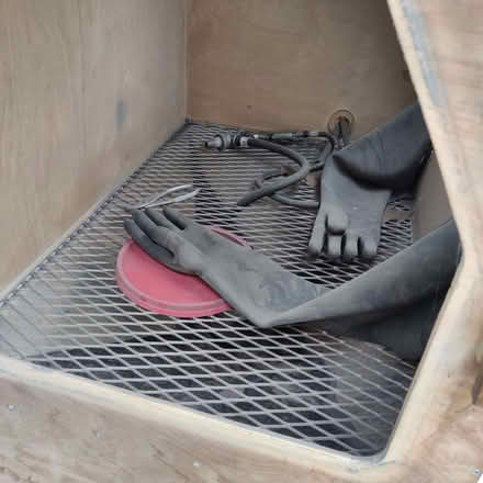 Photo of free Shot blast cabinet (Bishops Cleeve GL52) #2