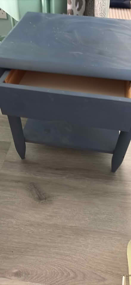 Photo of free Wooden bedside table (Isleworth) #1
