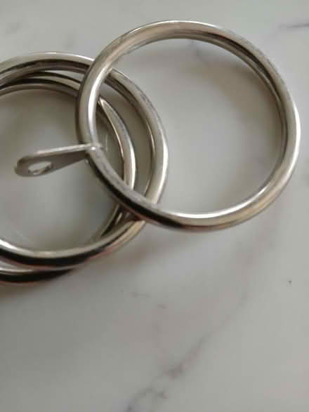 Photo of free Metal curtain rings (Great Shefford RG17) #1