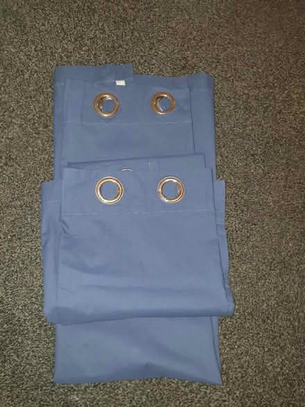 Photo of free Blue curtains (UB5) #1