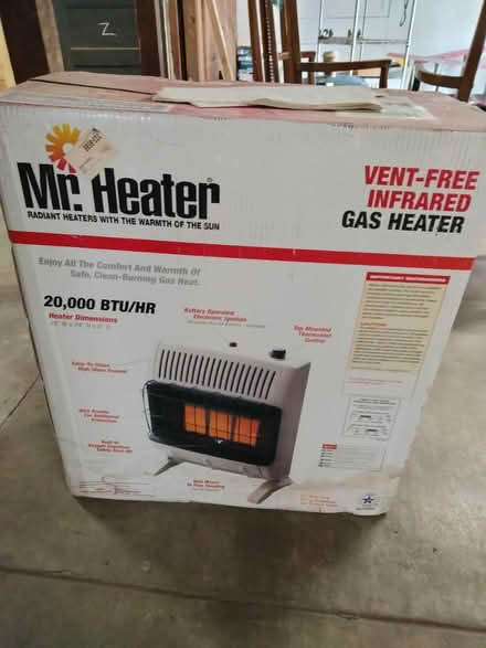 Photo of free Large gas space heater (Alameda) #3
