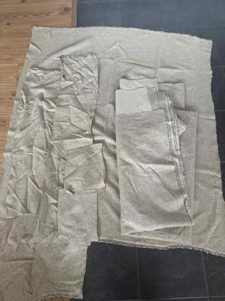 Photo of free Beige weave fabric (Stoke Newington) #1