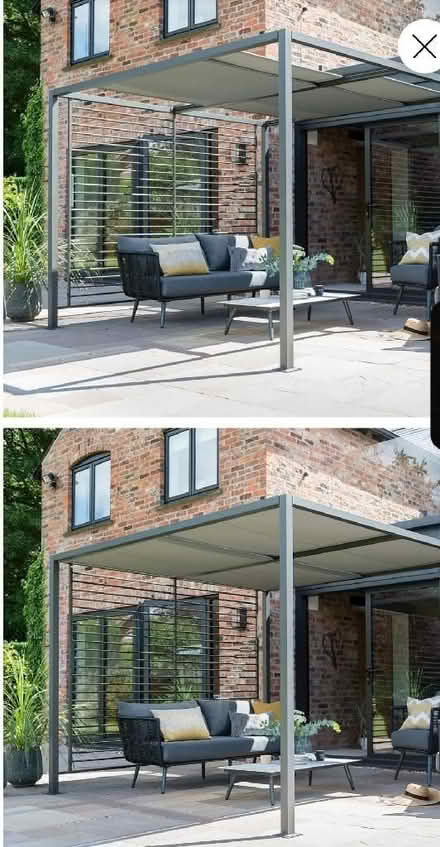 Photo of Gazebo / pergola with retractable roof (Winnersh RG41) #1
