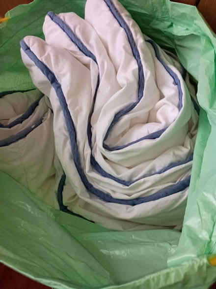 Photo of free 2 single duvets (Wavertree, L15) #1
