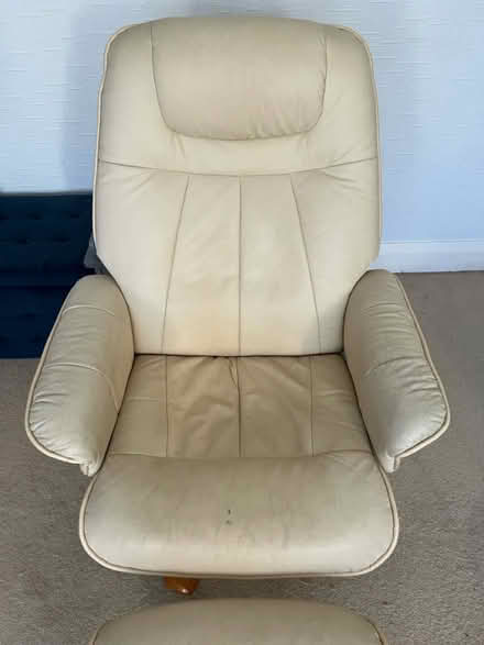 Photo of free Reclining chair + footstool (Surbiton, KT5) #4