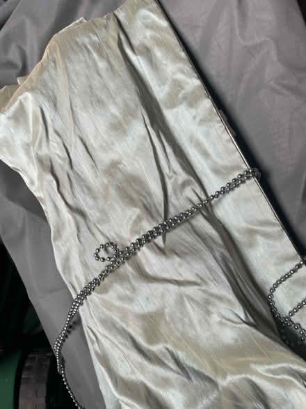 Photo of free Roller blind shines green/grey (PO6) #1