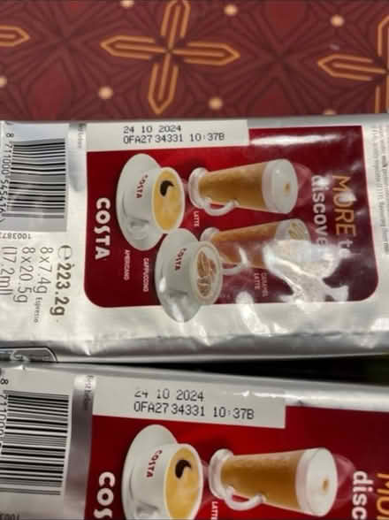Photo of free Tassimo Coffee pods and milk pods (MK11 Fairfields) #1