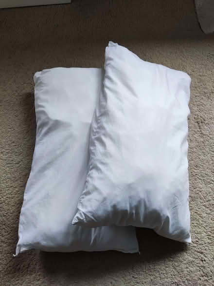 Photo of free 2 pillows. Clean and used. (Churchend RG30) #1