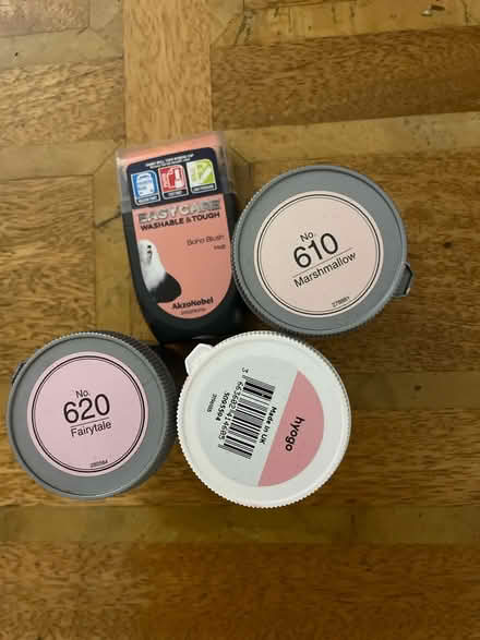 Photo of free Pink paint tester pots (Mayford, Woking) #1