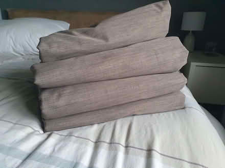 Photo of free Curtains Large, light grey, blackout (Upper Bevendean BN2) #1