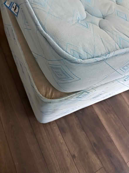 Photo of free Single bed base and mattress (Crosby) #2
