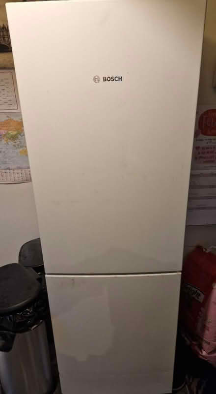 Photo of free Bosch upright white Fridge Freezer (Epsom) #1